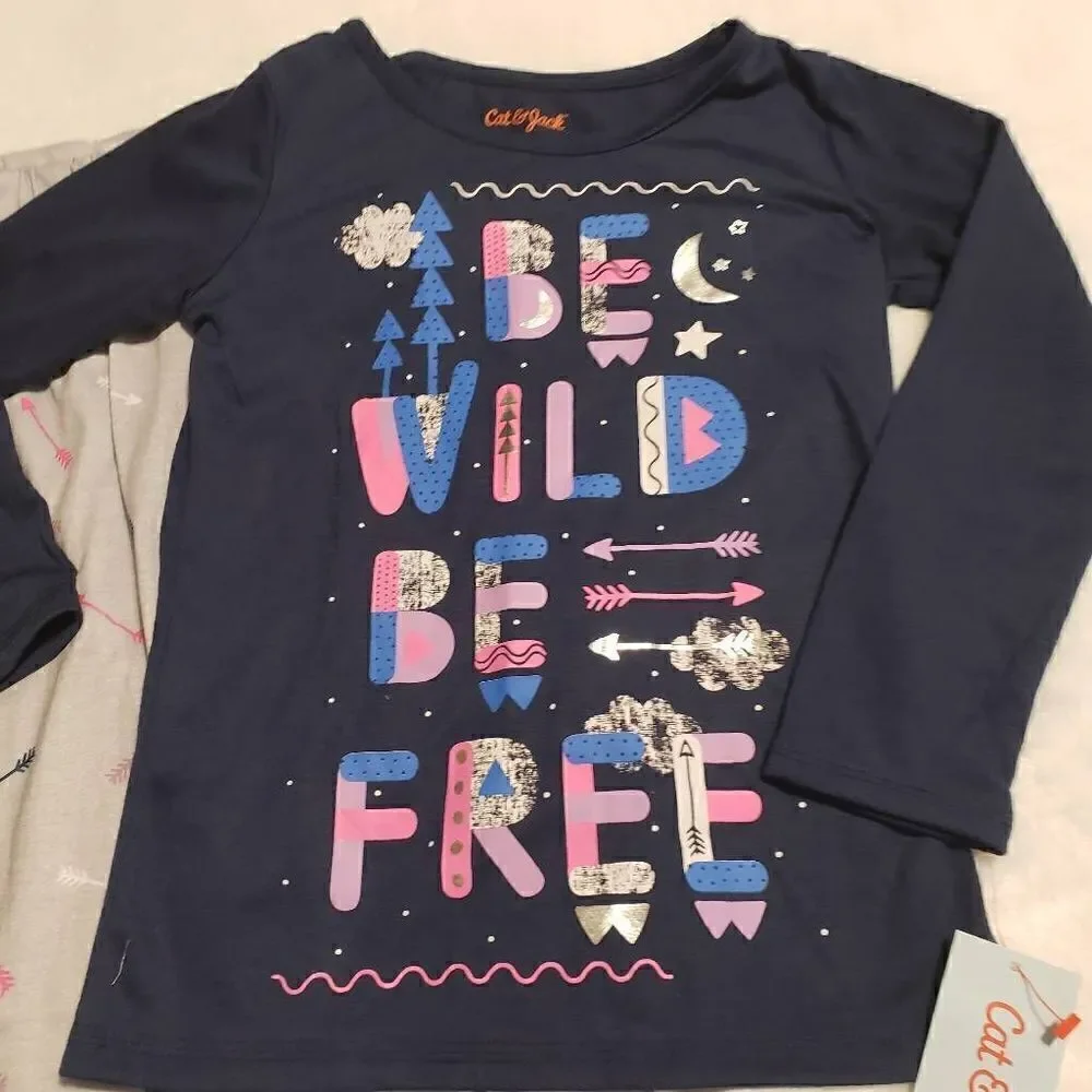 3 For $15 Cat & Jack Girls Summer Pjs